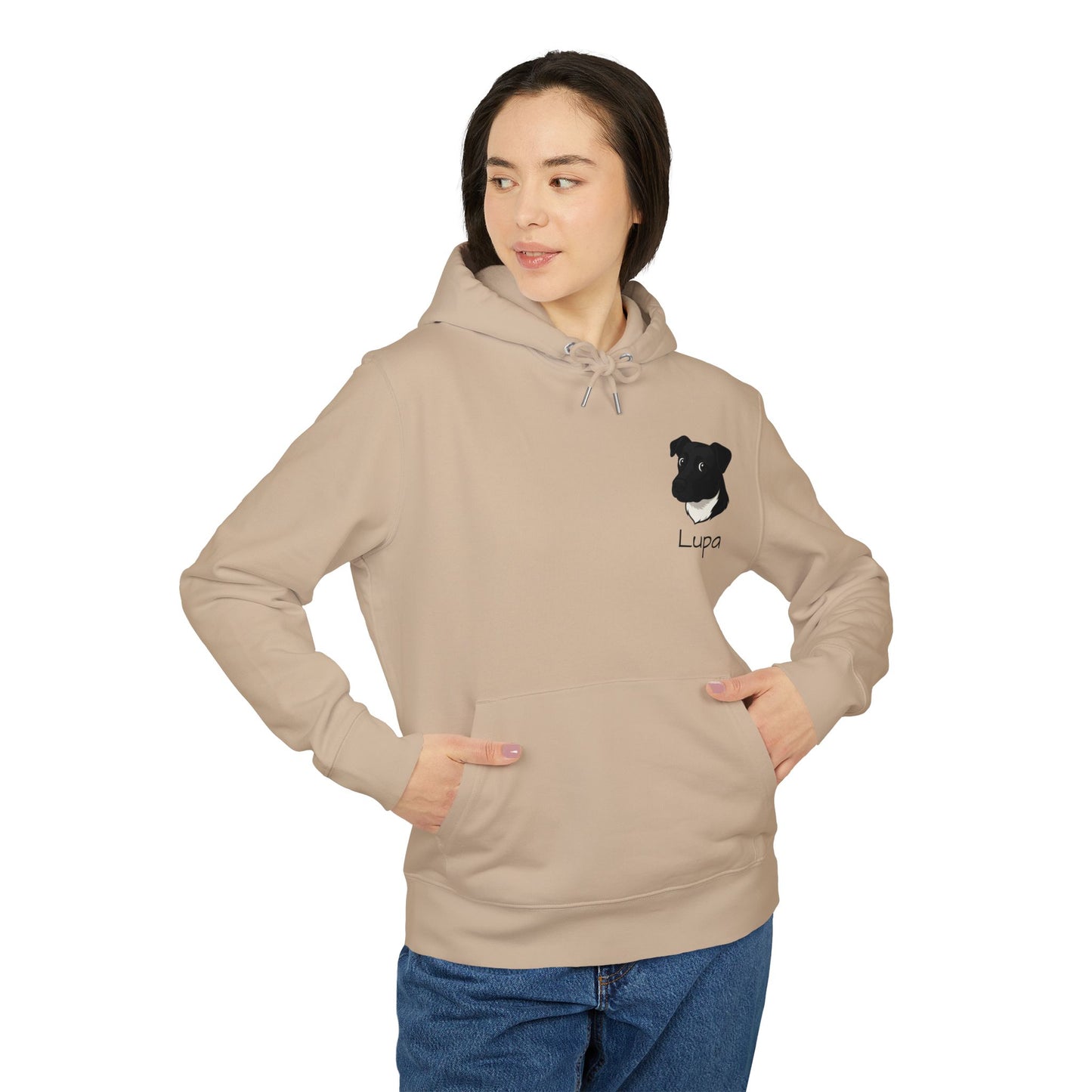 Lupa Graphic Hoodie | Cozy Unisex Sweatshirt | Perfect for Pet Lovers | Great Gift for Birthdays, Holidays, Casual Wear
