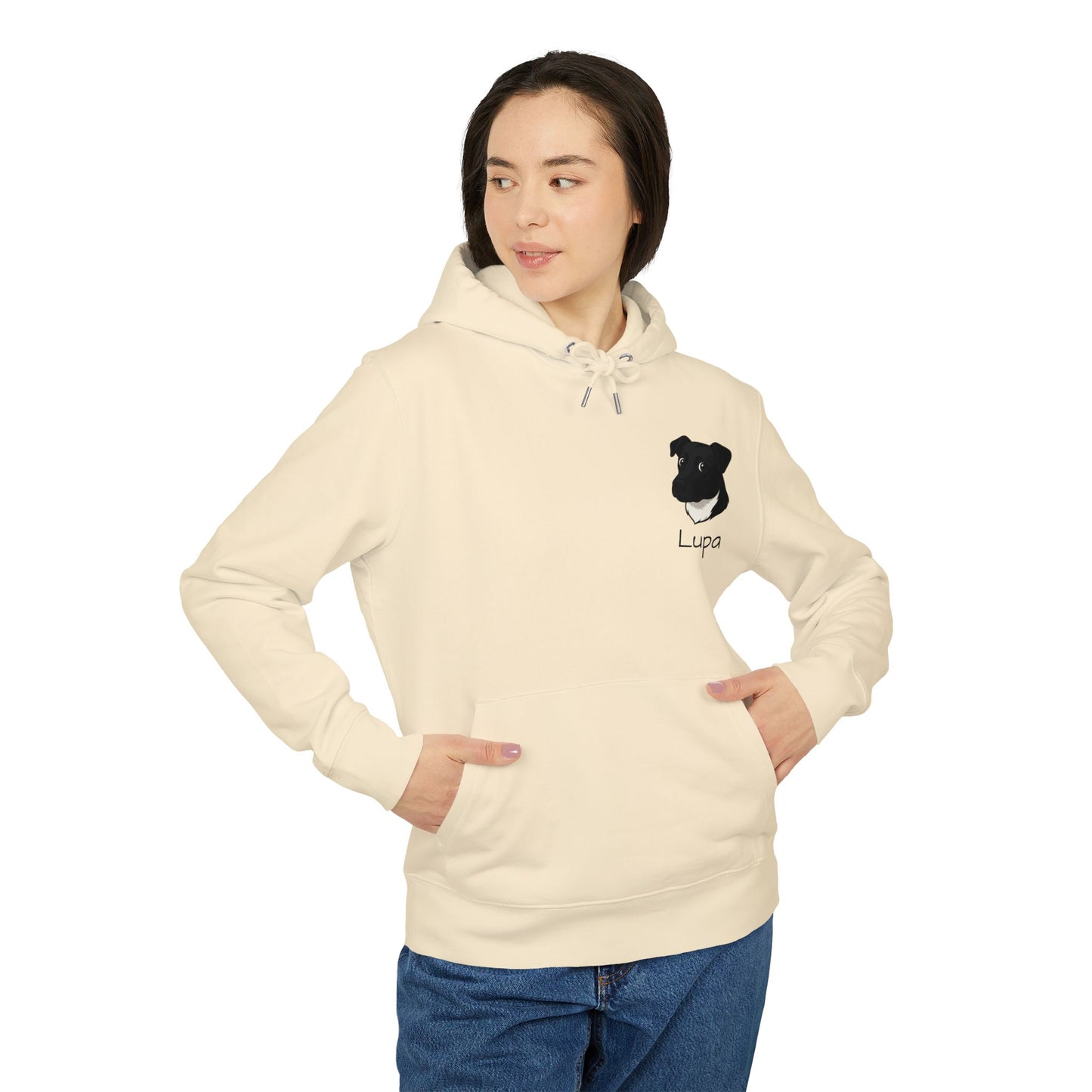 Lupa Graphic Hoodie | Cozy Unisex Sweatshirt | Perfect for Pet Lovers | Great Gift for Birthdays, Holidays, Casual Wear