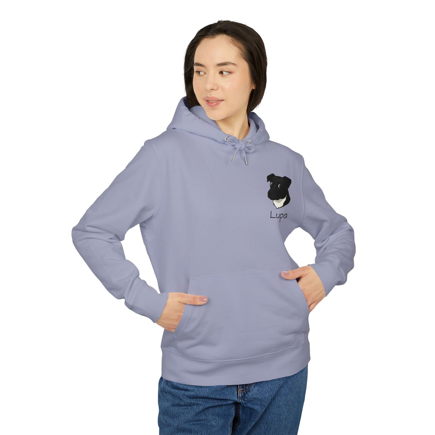 Lupa Graphic Hoodie | Cozy Unisex Sweatshirt | Perfect for Pet Lovers | Great Gift for Birthdays, Holidays, Casual Wear