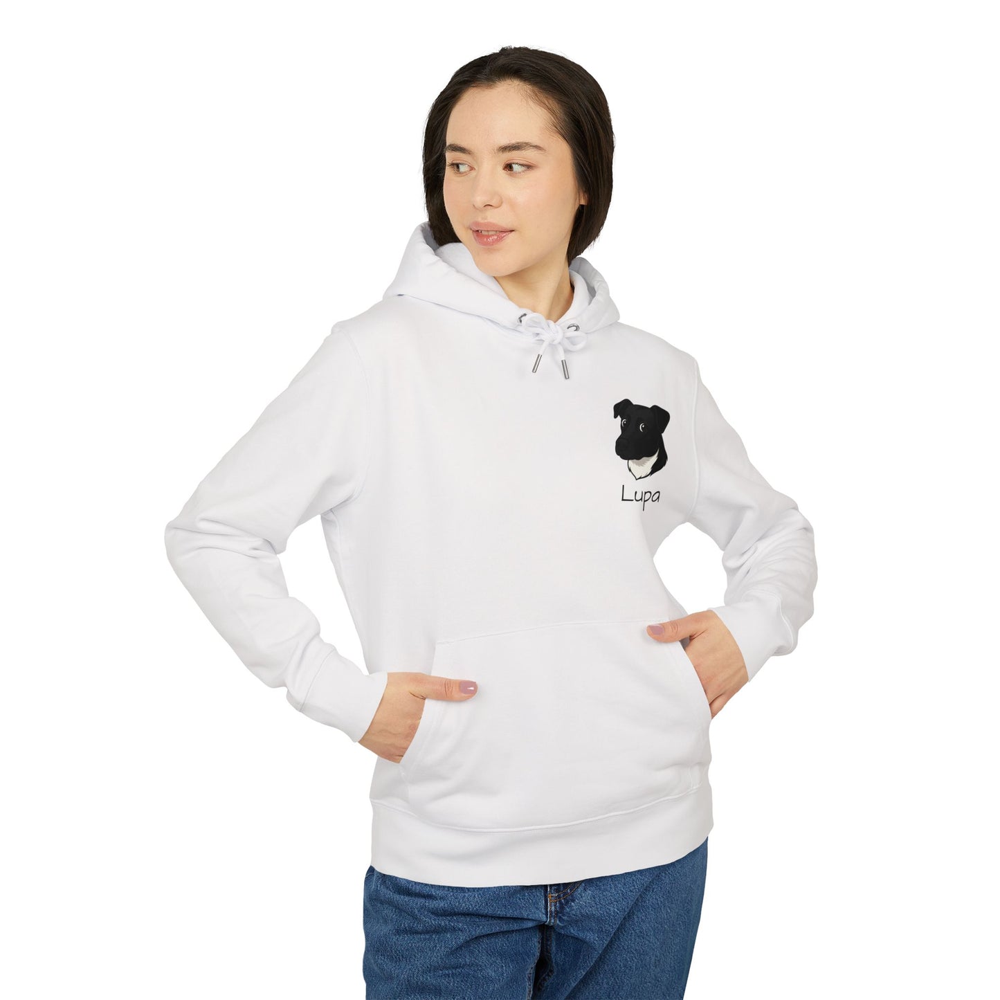 Lupa Graphic Hoodie | Cozy Unisex Sweatshirt | Perfect for Pet Lovers | Great Gift for Birthdays, Holidays, Casual Wear